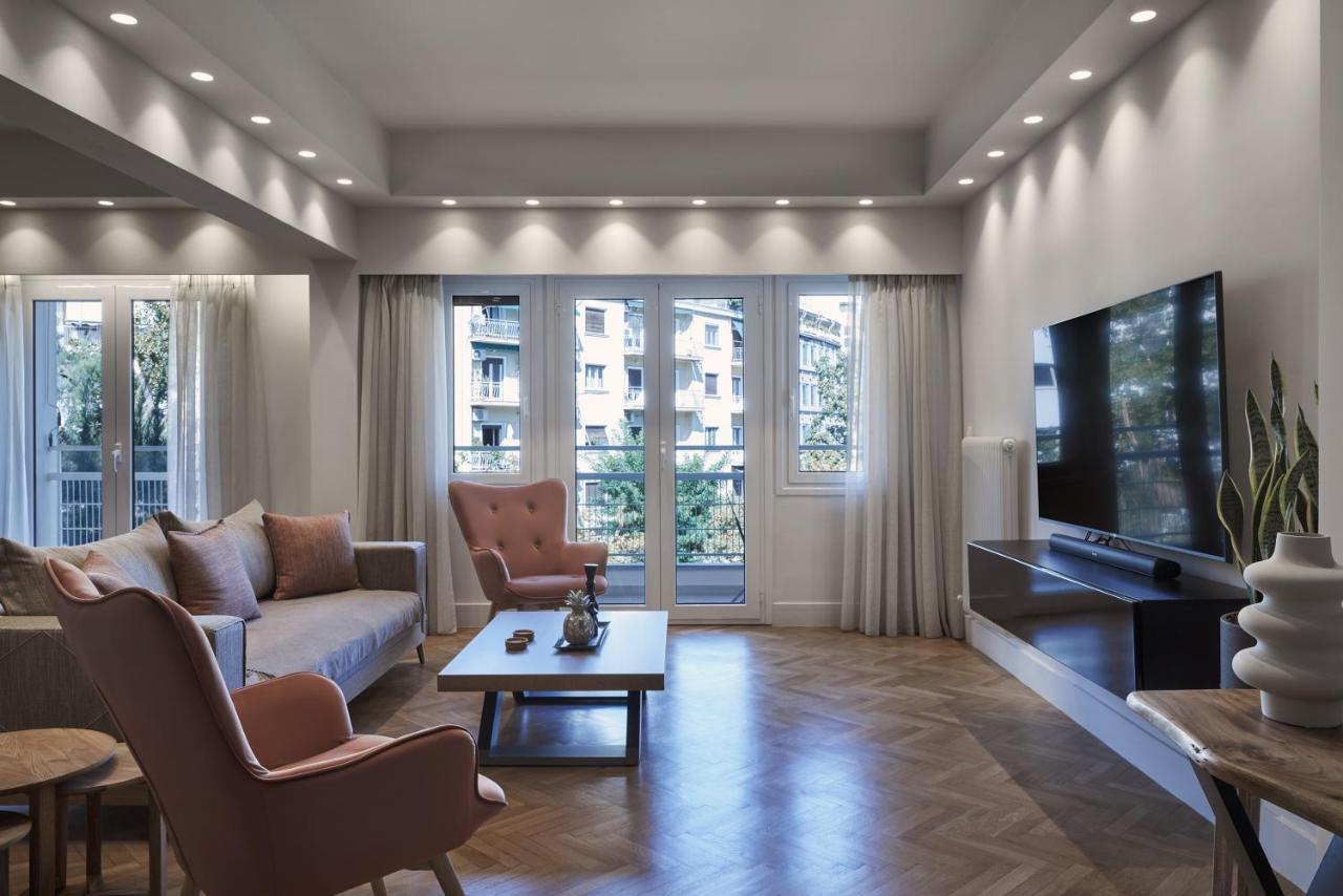Urban Heights 3Bd Apt, Next To Hilton เอเธนส์ ภายนอก รูปภาพ